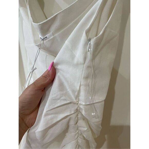 New with tags Peppermayo Linen Mini Dress size 8 - Picture 9 of 12